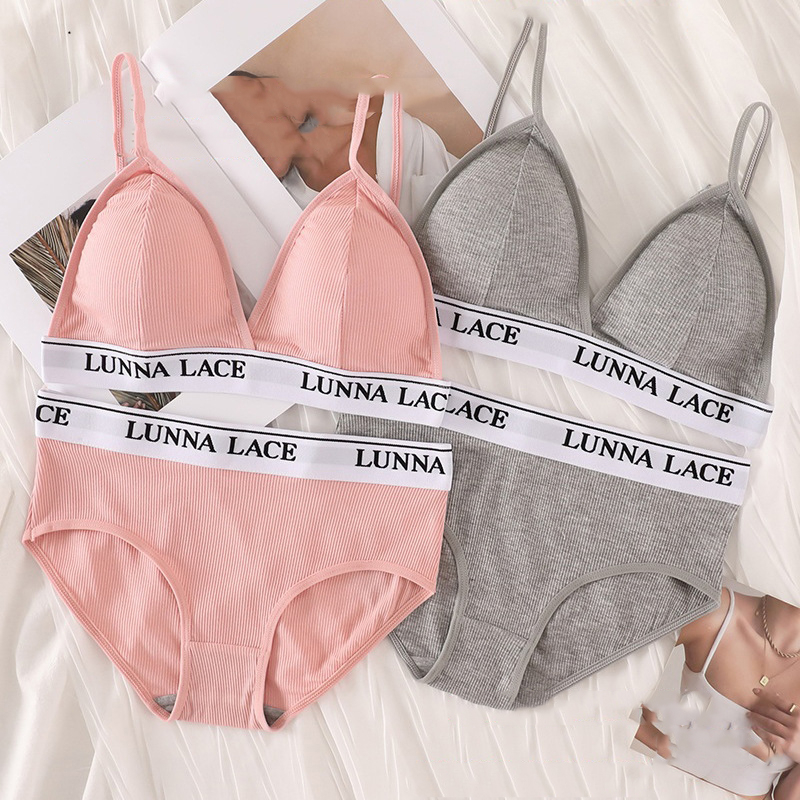 Set bộ đi biển nữ - Bikini đi biển cao cấp áo 2 mảnh, quần lót cotton gân tăm tôn dáng sexy DLN68 B8812