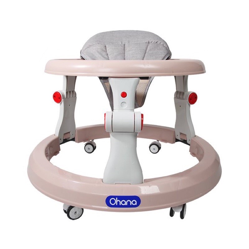Xe tròn tập đi Ohana 3032 Song Long chất liệu kim loại kết hợp nhựa cao cấp.