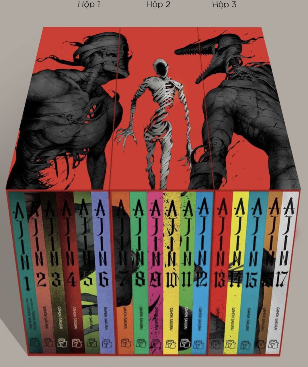 Trọn bộ ajin-box set 17 tập