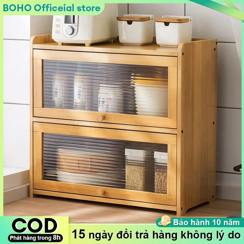 Tủ Lạnh Đa Năng 2 3 4 Tầng Kệ Bếp Tiết Kiệm Nơi Đựng Dụng Cụ Tiện Ích
