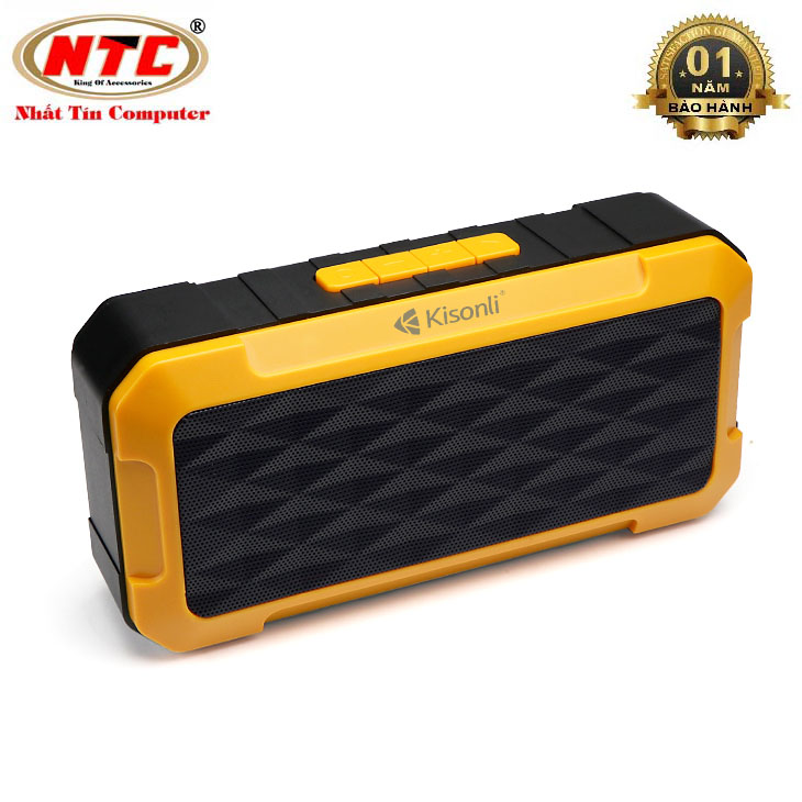 Loa bluetooth Kisonli KS-1984 âm thanh Stereo - hỗ trợ TWS kết nối cùng lúc 2 loa - Hãng phân phối chính thức - Nhất Tín Computer