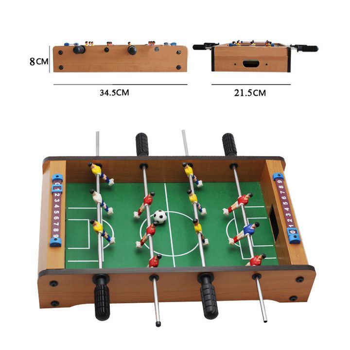 Bàn bi lắc đá bóng cho bé bl40/4 tay bằng gỗ bàn bi lắc giá rẻ đồ chơi bàn bóng đá bi lắc trẻ em bàn bi lắc mini kích thước 345 x 215 x 8 bộ đồ chơi bằng gỗ xịn an toàn cho bé yêu
