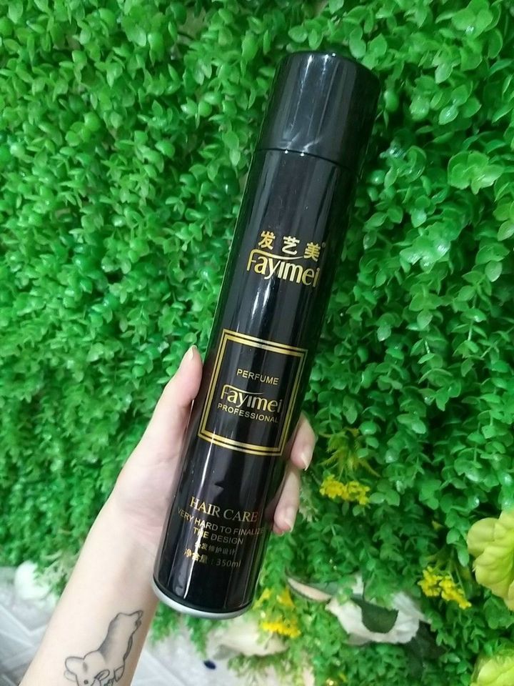 [HCM]Gel xịt tóc Fayimei 350ml - Keo xịt tóc giữ nếp - Gel chăm sóc tóc