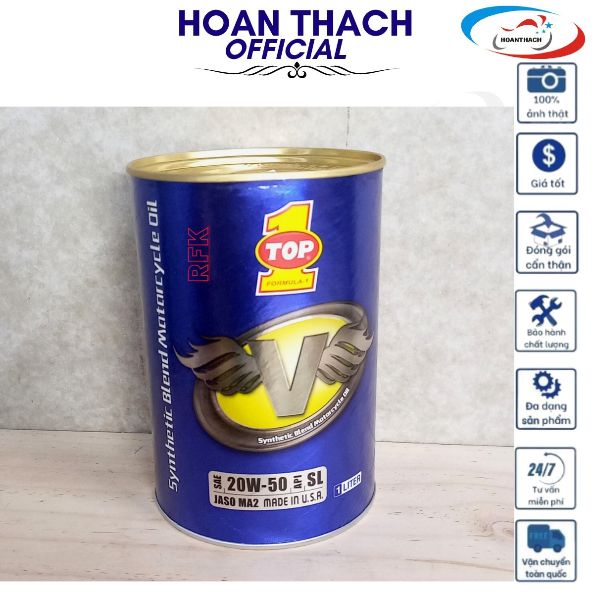 Nhớt top 1 m10 zoom plus 20w50 1lít tiêu chuẩn jaso ma2