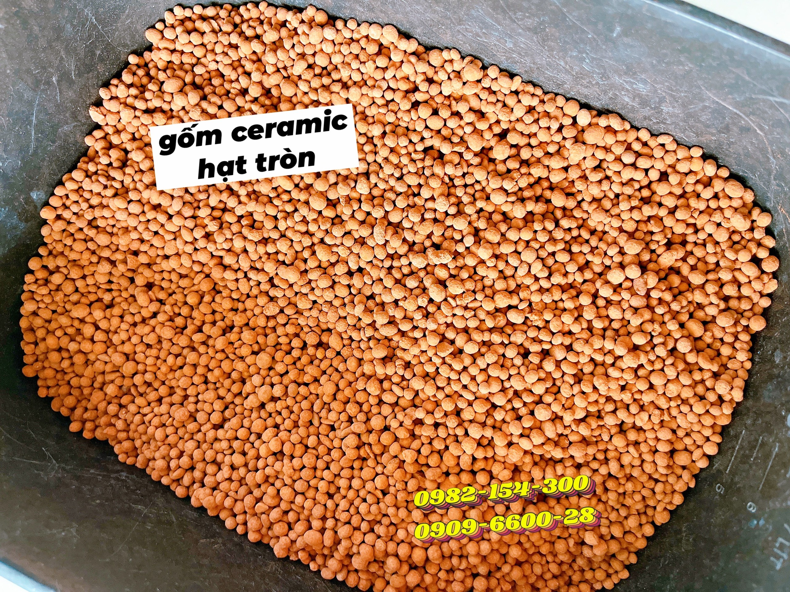 Sạn gốm nền gốm ceramic trải nền bể cá thủy sinh biotop