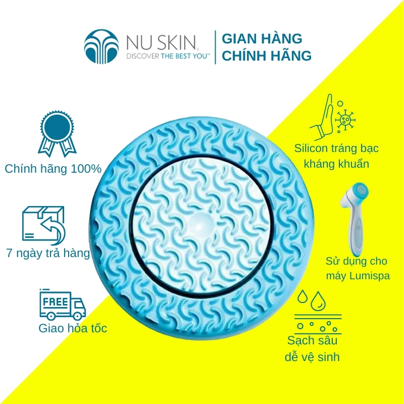 Đầu Máy Rửa Mặt Lumispa Nuskin - Đầu cọ thay cho máy rửa mặt NuSkin ageLOC LumiSpa