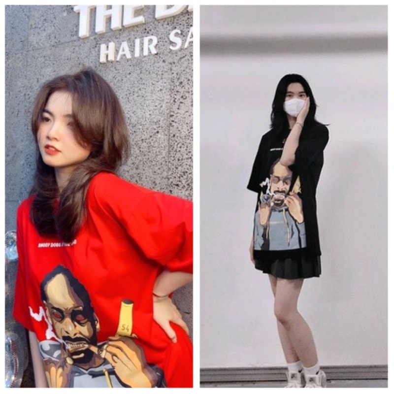 Áo thun tay lỡ dáng rộng unisex - sadboiz mặt buồn