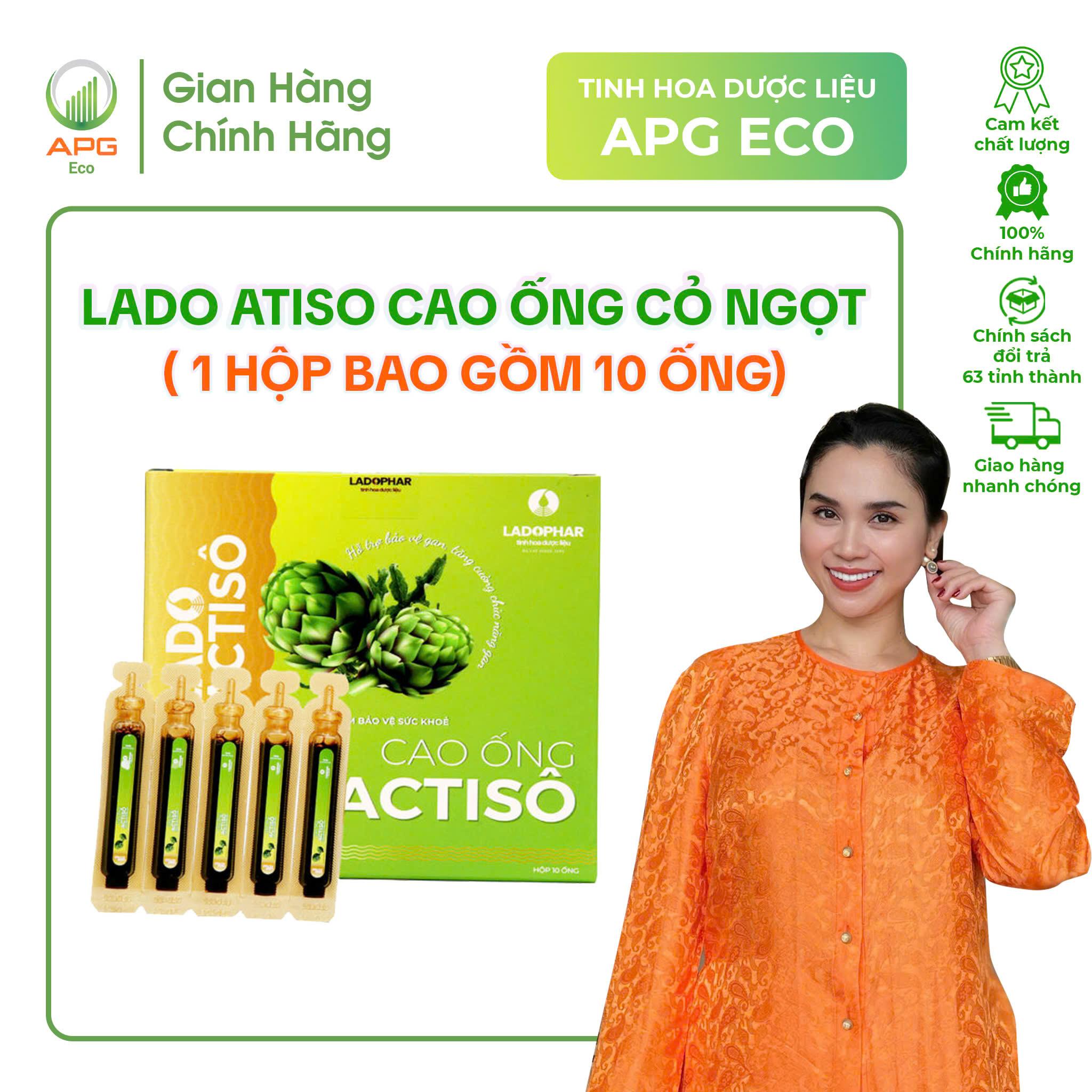  Cao Ống Atiso Cỏ Ngọt Hộp 10 Ống Giúp Hỗ Trợ Bảo Vệ Gan Và Giải Độc Gan Tăng Cường Chức Năng Gan Giúp Lợi Mật Lợi Tiểu Giảm Cholesterol Trong Máu 