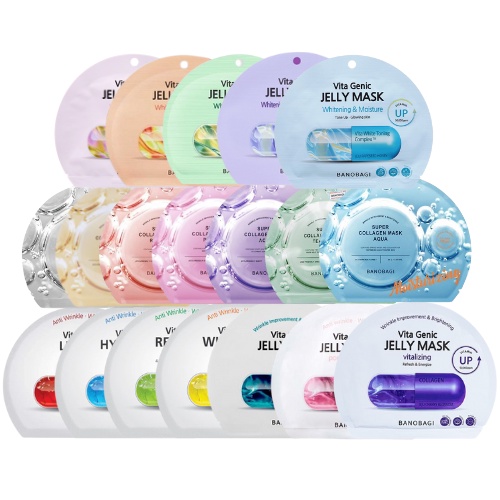 MẶT NẠ CẤP ẨM DƯỠNG TRẮNG BANOBAGI - FULL HỘP 10 MASK
