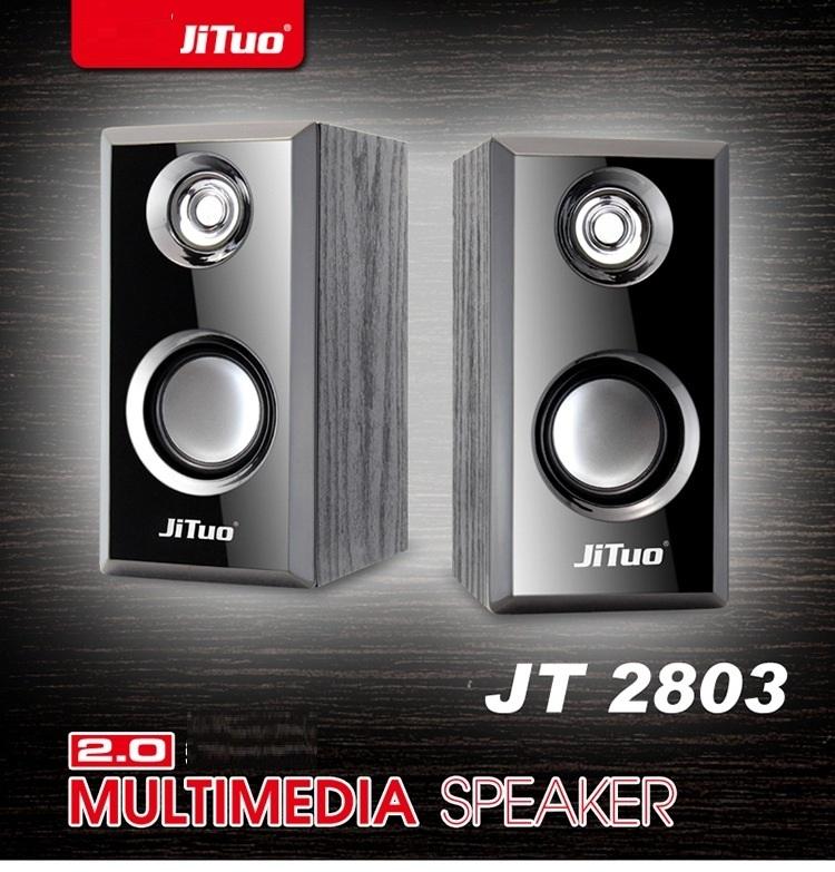 Bộ 2 loa nghe nhạc để bàn siêu trầm - loa âm thanh 3d hifi cực đỉnh jt2803