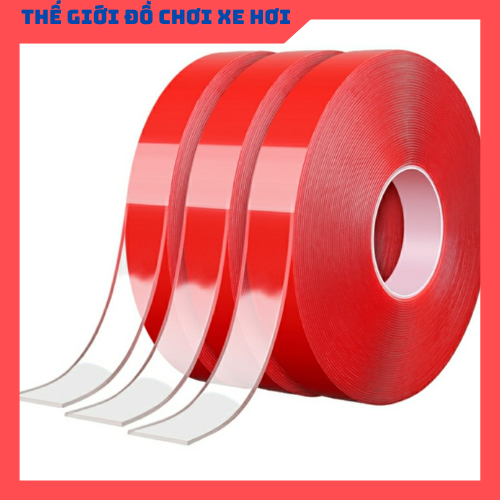 Keo 3M trong 2 mặt siêu dính đủ kích thước