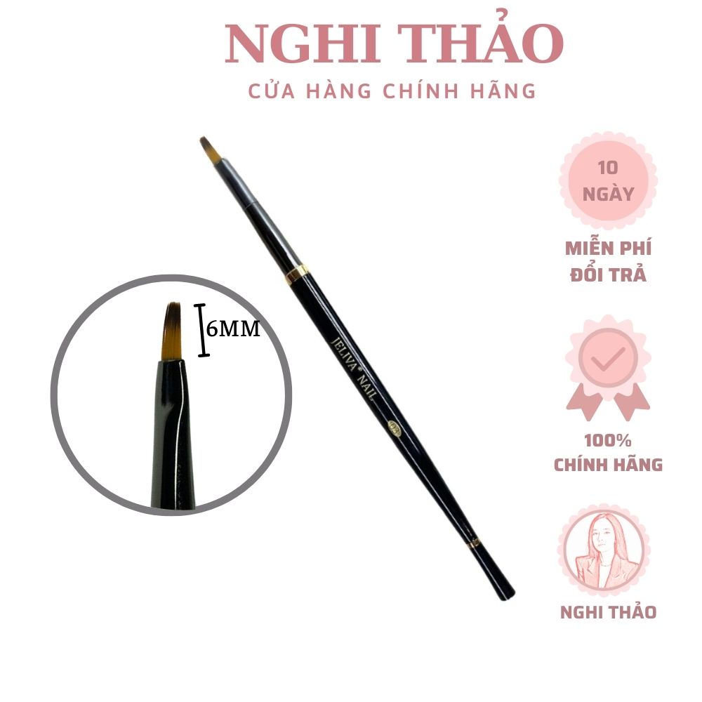 Cọ đắp gel tán vân đá Jeliva 03
