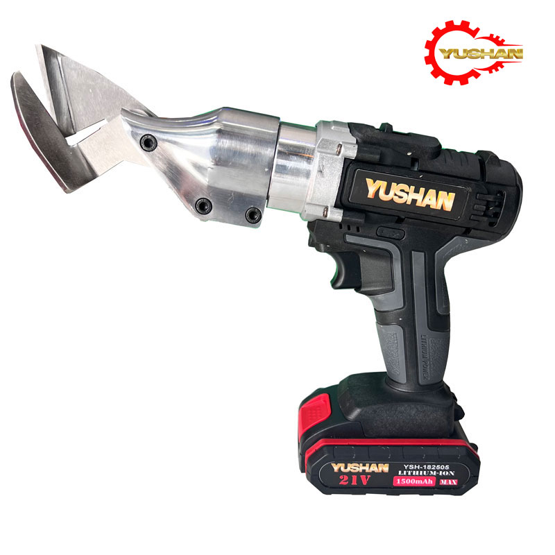 Máy cắt tôn chạy pin 21v yushan ysh-182505 cắt tôn 0-1.5mm/hình ảnh thực tế