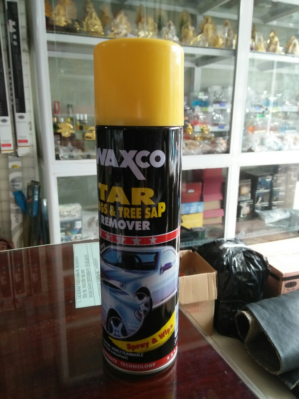 Tẩy băng keo, tẩy nhựa đường Waxco