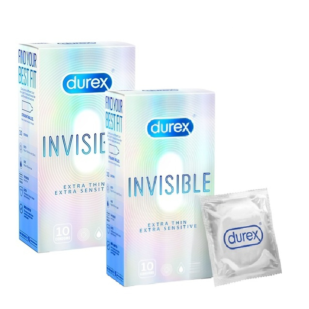 Durex Invisible Extra Thin, Extra Sensitive