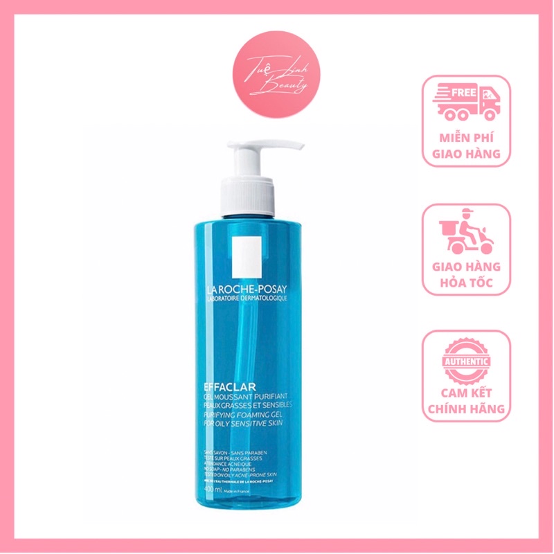 Sữa rửa mặt giảm nhờn cho da dầu laroche -posay effaclar