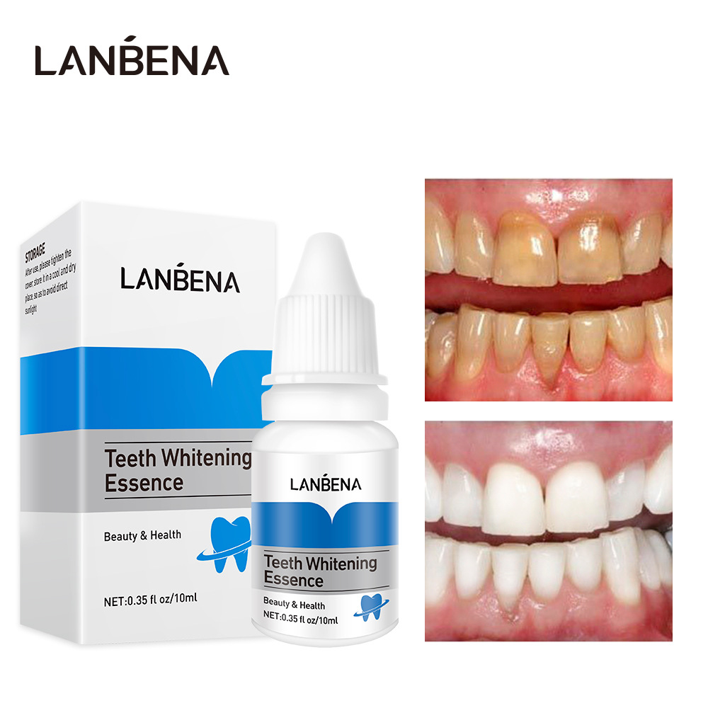 lanbena tinh chất tẩy trắng răng teeth clean spot cleaning làm sạch răng sạch ố vàng teeth whitening trắng răng teeth white intensive whitening treatment 4