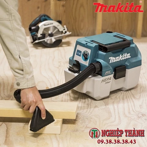 Máy hút bụi đa năng dùng pin 18v makita dvc750lzx3 hàng chính hãng