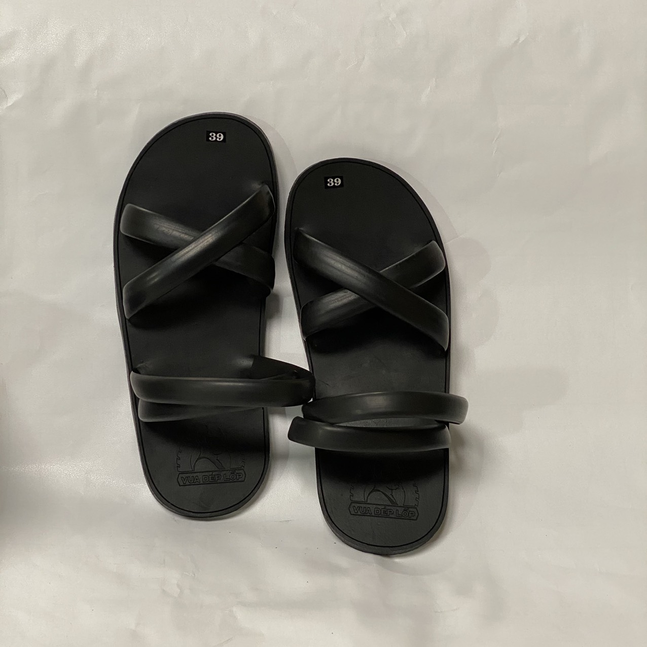 [ SIÊU SALE - DÉP NAM] Dép cao su 4 quai Khe Sanh làm thủ công từ lốp oto của Nghệ nhân Vua Dép Lốp Phạm Quang Xuân