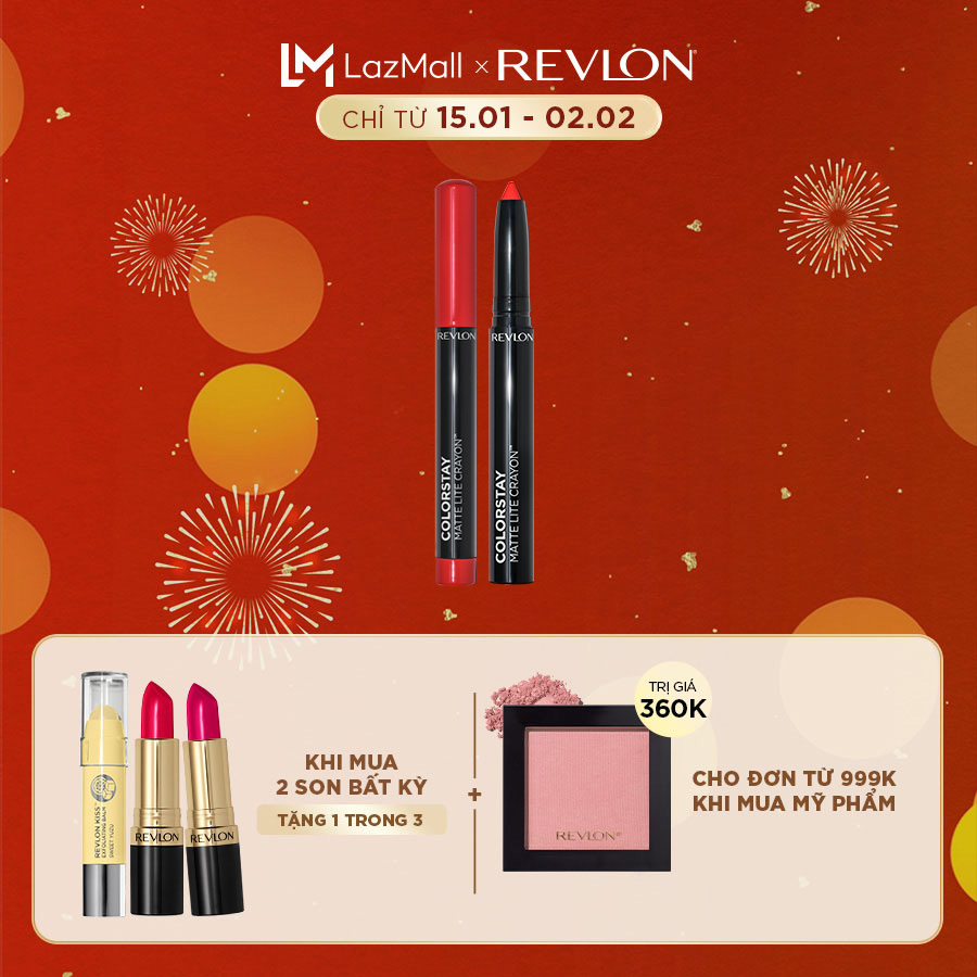 Son Bút Chì Lì Mịn Lâu Phai - Revlon Colorstay Matte Lite Crayon