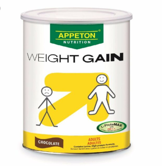 Sữa Tăng Cân APPETON WEIGHT GAIN Adult (Hộp 450 gr) - Pháp
