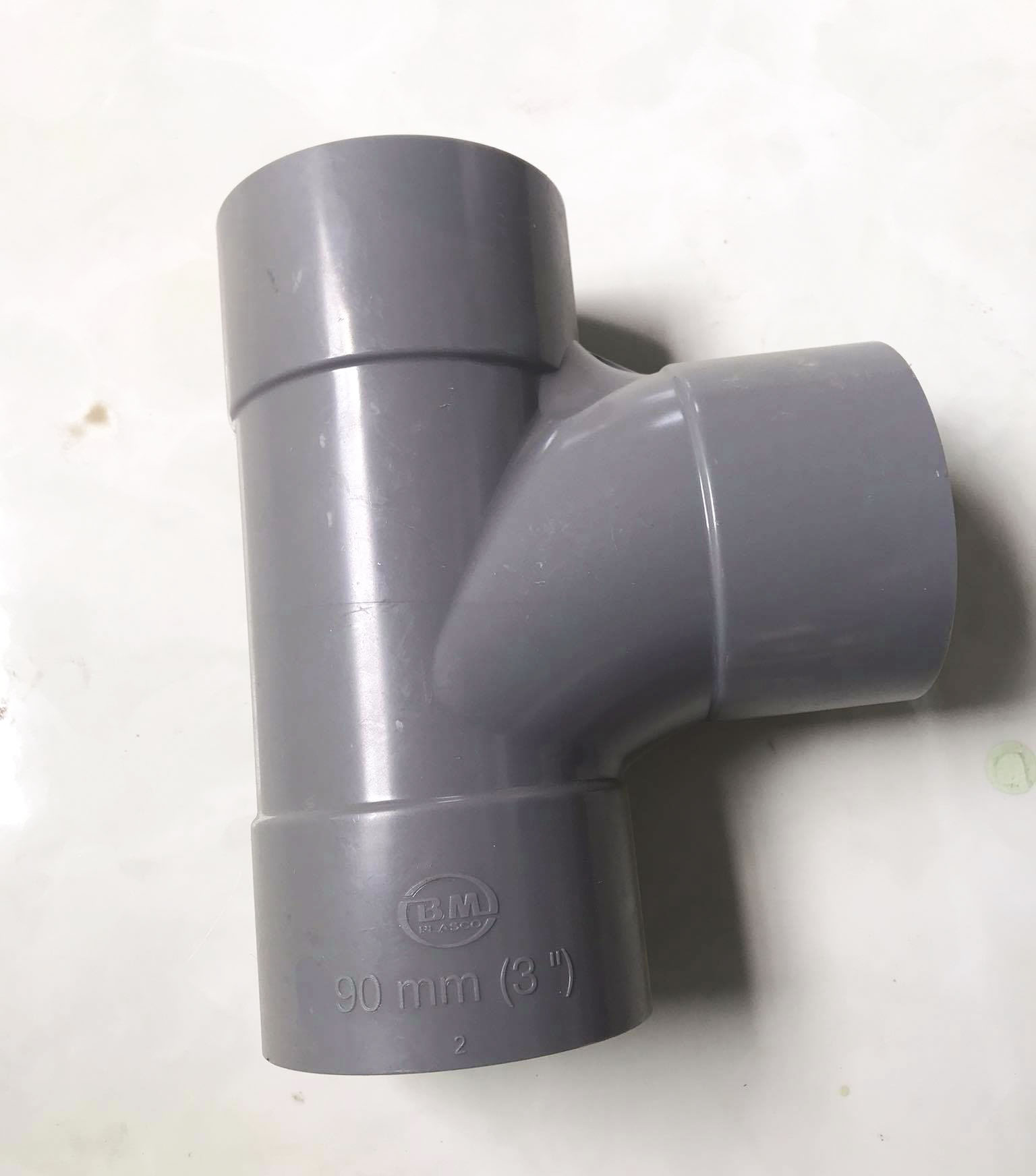 Tê cong Pvc phi 90 Bình Minh