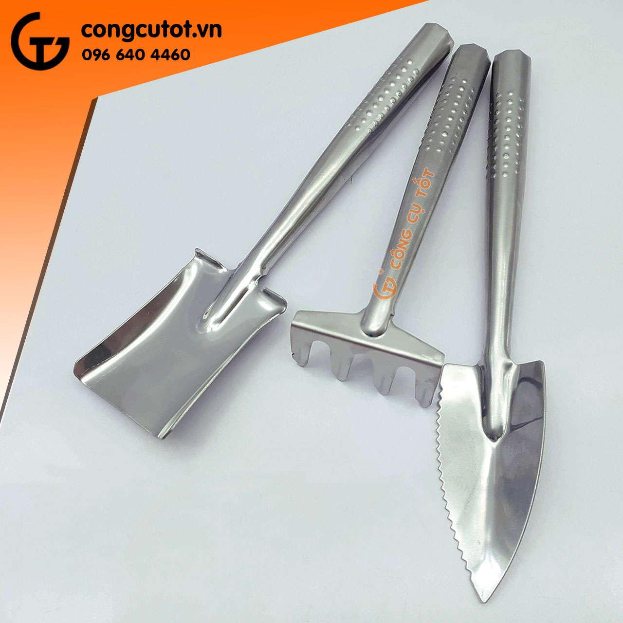 Bộ 3 món dụng cụ làm vườn mini