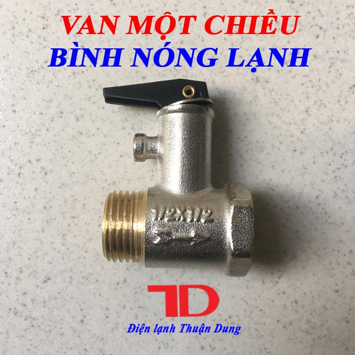 Van 1 Chiều Bình Nóng Lạnh Bằng Đồng - Điện Lạnh Thuận Dung