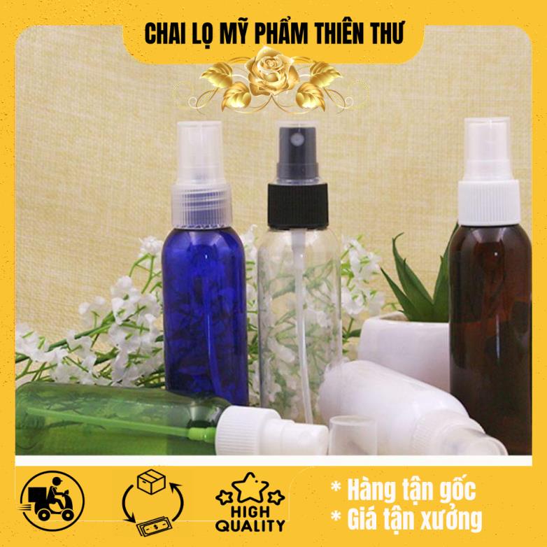 Chai xịt phun sương 50ml/100ml/30ml/20ml/10ml chiết mỹ phẩm