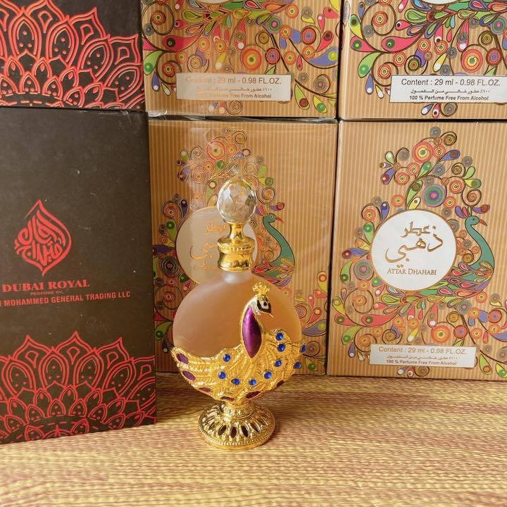 [HCM]TINH DẦU NƯỚC HOA DUBAI ATTAR DHAHABI - CÔNG VÀNG NỘI ĐỊA SỐ 29