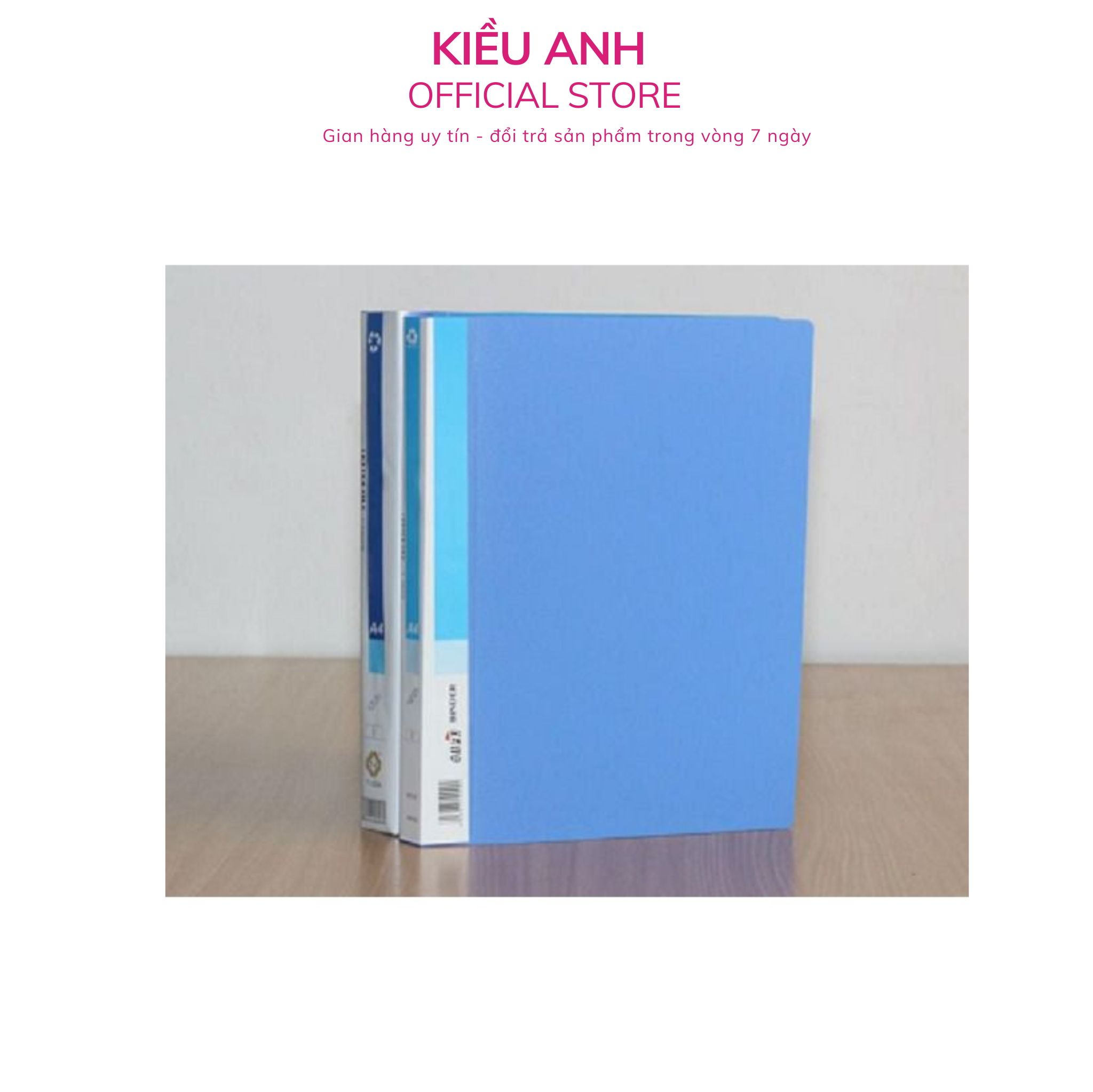 File còng nhẫn a4 gáy 2.5 cm , bìa mềm - file tài liệu 2.5cm