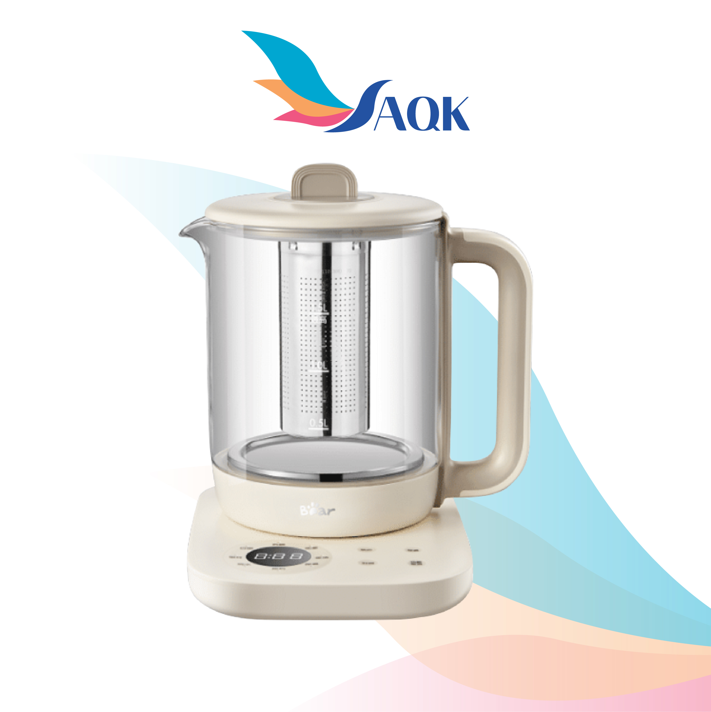 Bear Sb-Pt15K Thermos Tea Maker - Genuine Product - 2