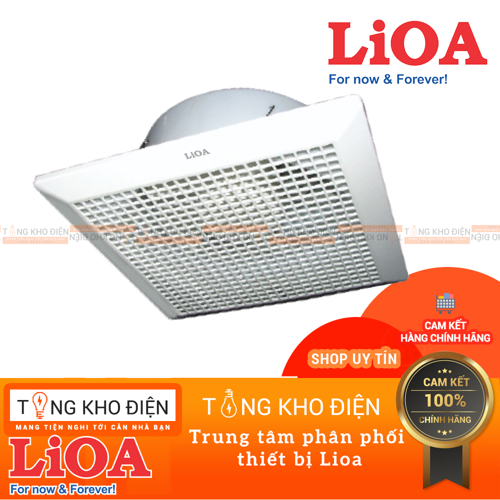 Quạt thông gió gắn trần evf20cut1 lioa