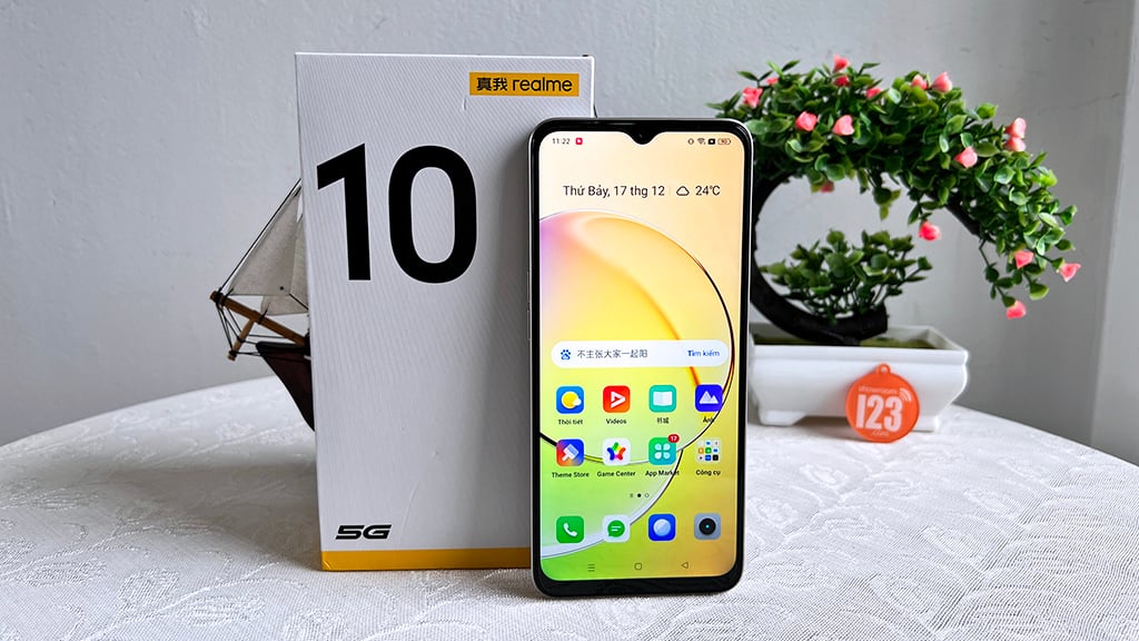 [RẺ VÔ ĐỊCH] Điện thoại REALME 10 5G 2sim ram 8G/256G, Cấu hình Cao Chiến mọi Game mượt, Chụp ảnh đẹp, BSNT.PN