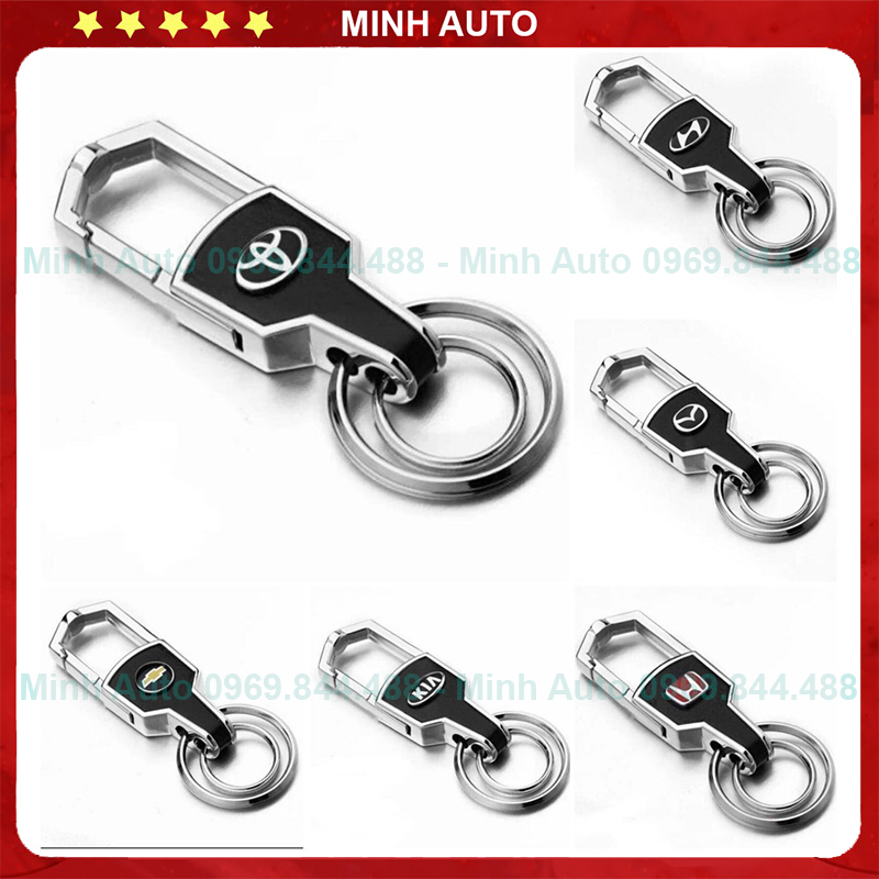 Móc khóa - móc khóa ô tô, cao cấp full logo các hãng xe