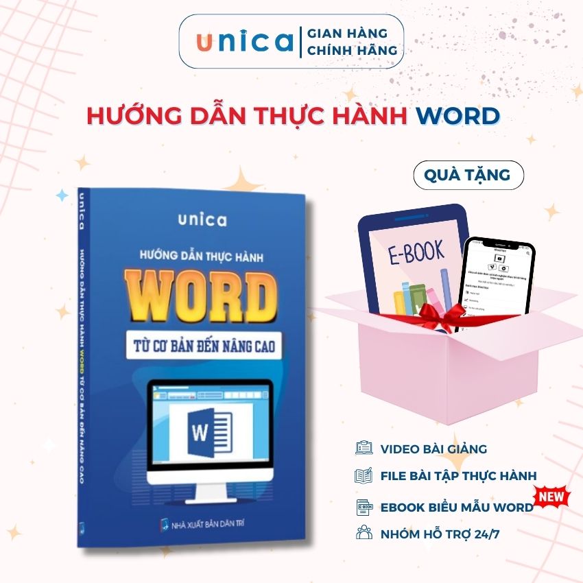 Sách Hướng dẫn thực hành Word từ cơ bản đến nâng cao