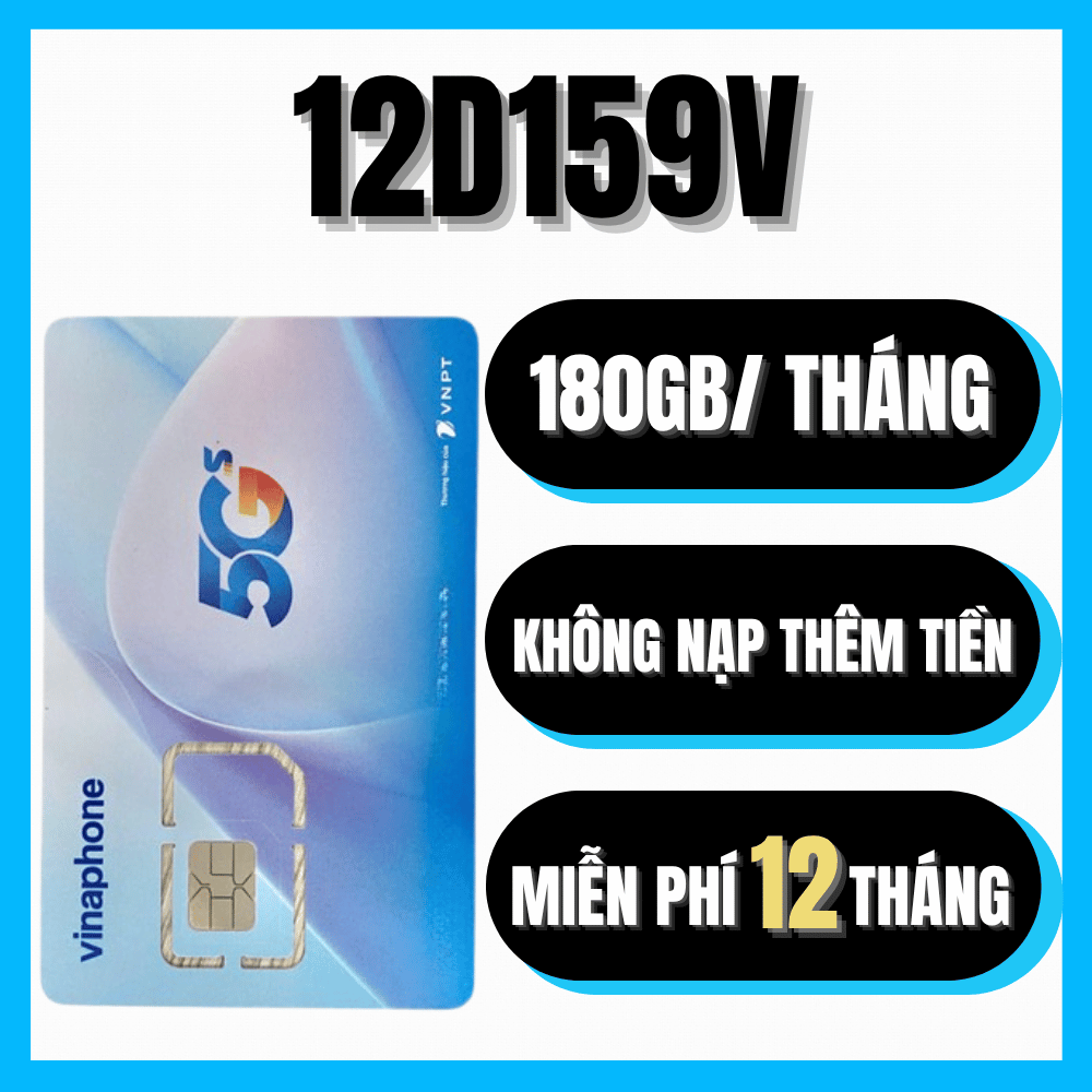 ( SIM VIP ) Sim 4G VinaPhone KHÔNG GIỚI HẠN DATA Xem Y0UTBE , Z0LA , TIKT0P Miễn phí Gọi Điện Trọn Gói | SODA 12FCLUB D500 12TD49 14BIG50Y FHAPPY U1500 12D159V . FREESHIP - CHƯA KÍCH HOẠT.