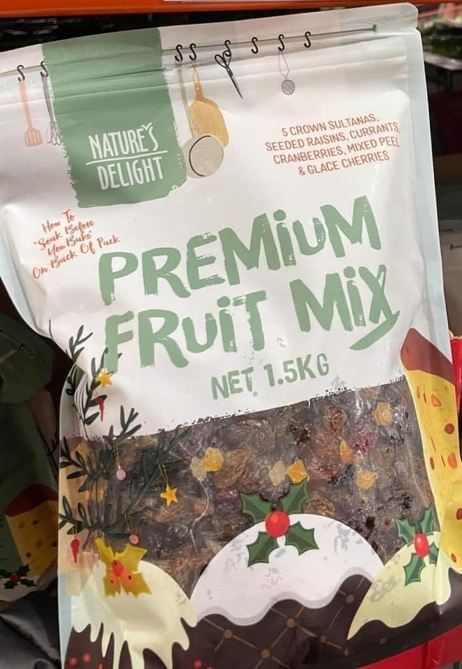 Trái Cây Khô Các Loại Nature’s Delight Premium Fruit Mix 1.5Kg net - Úc