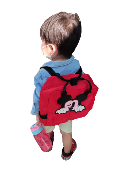 Balo Mickey đỏ Zara dành cho bé trai và bé gái