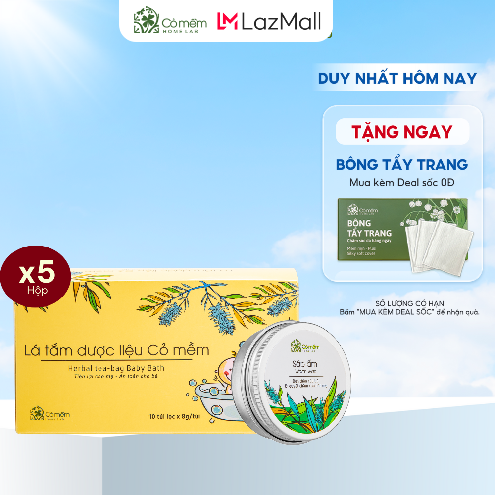 Combo bé yêu cỏ mềm