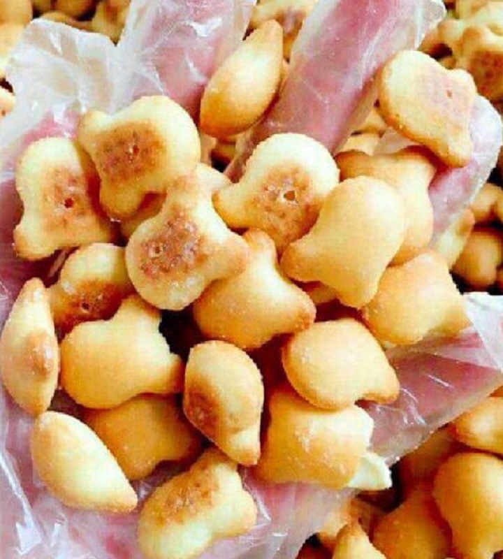 1kg bánh gấu nhân kem thiên hồng