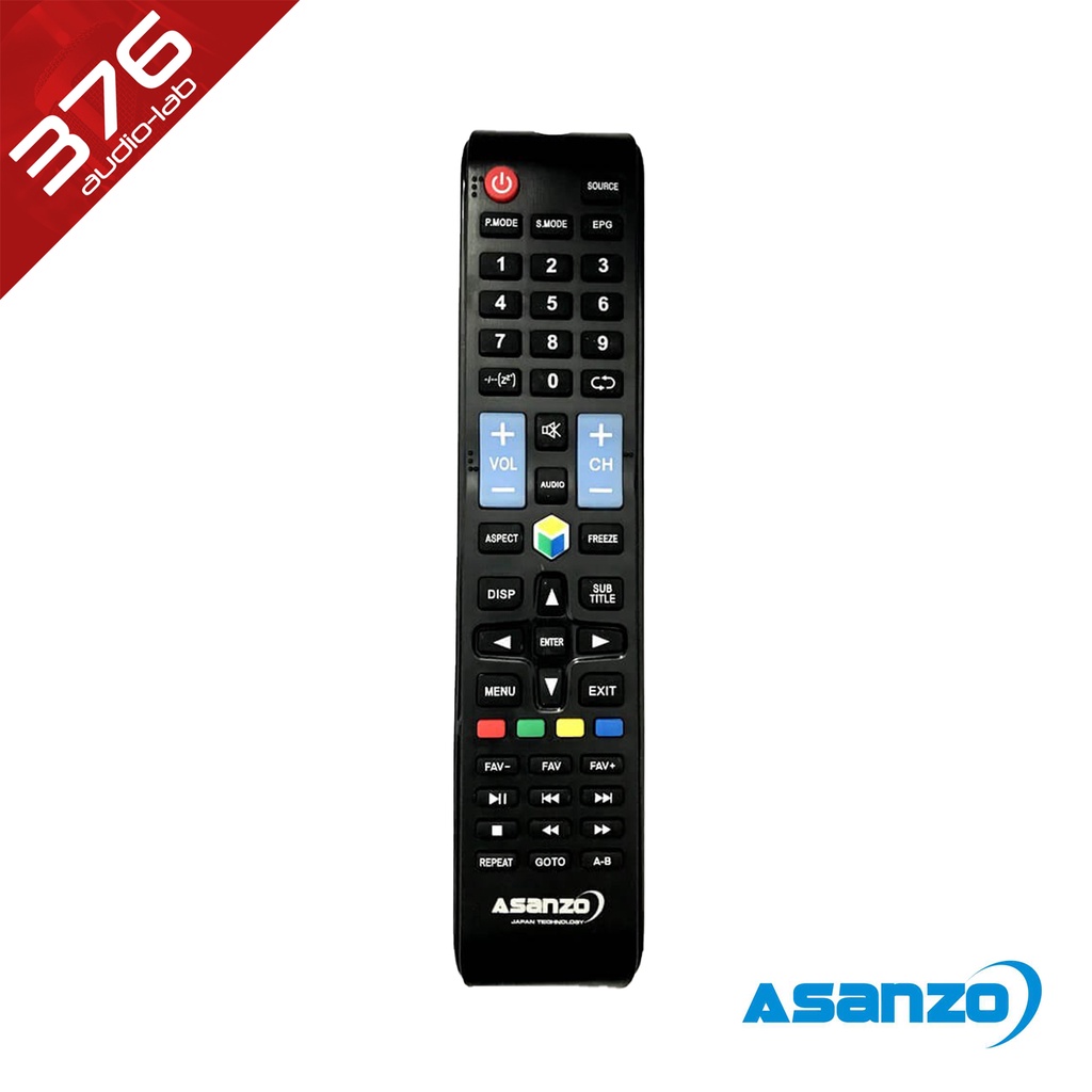 Remote Điều Khiển Tivi Asanzo Smart