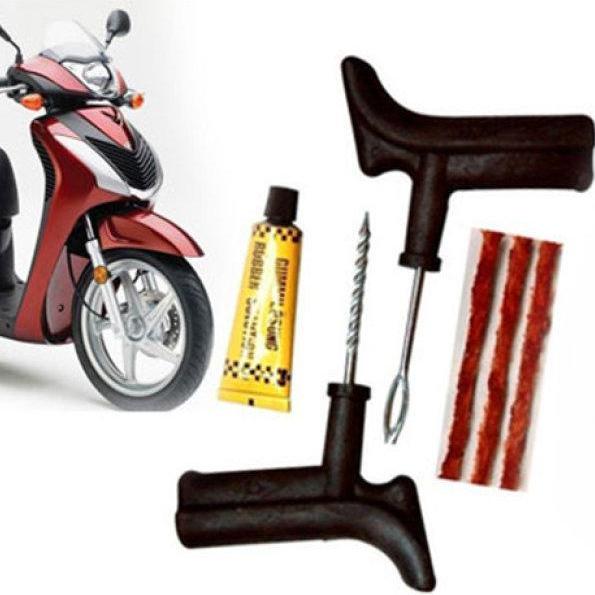Bộ Dụng Cụ Vá Lốp Xe Không Ruột Đa Năng