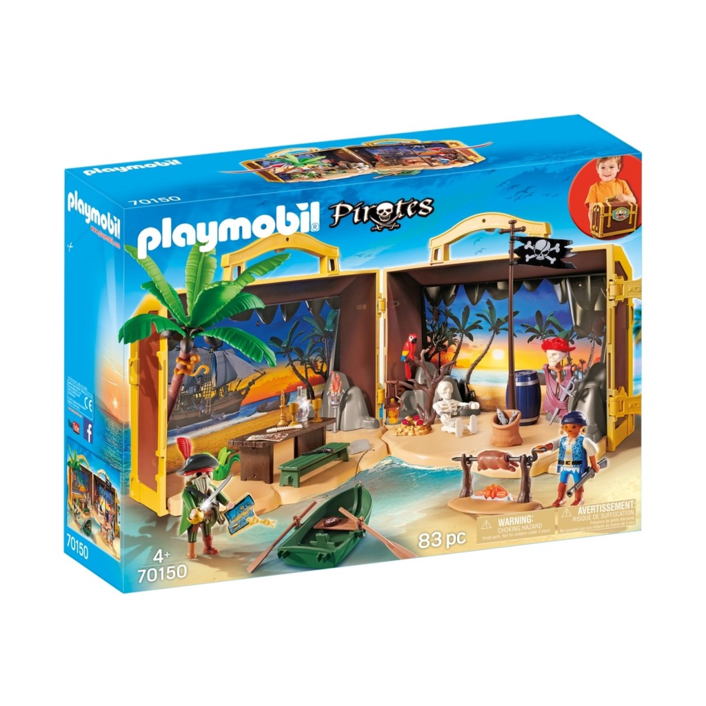 Đồ chơi nhập vai Playmobil Đảo hải tặc xách tay - Funnyland