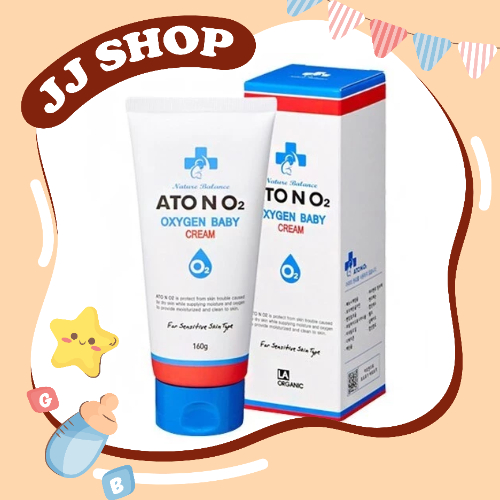 Kem Dưỡng Ẩm Hữu Cơ Chuyên Biệt ATONO2 Oxygen Cream Cho Bé Từ Sơ Sinh