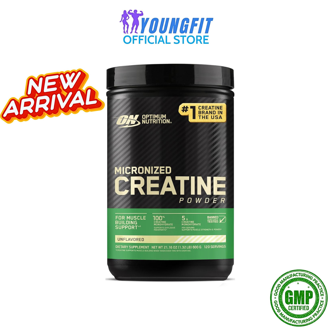 Optimum Nutrition Micronized Creatine Powder Unflavored 10.58 oz (300 g)