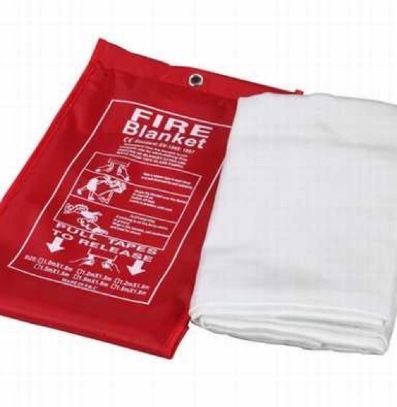 Chăn dập lửa chống cháy sợi thuỷ tinh/ bạt chống cháy công nghệ Nhật Bản 1m8x1m8