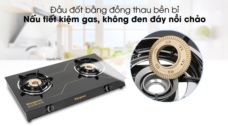 Bếp gas kangaroo kg516m