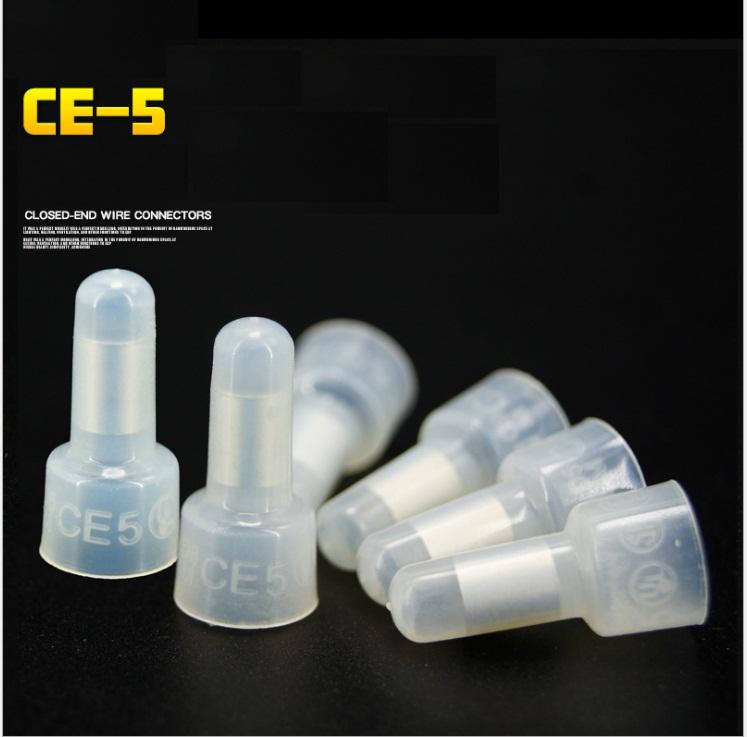 100 chiếc cút nối dây điện CE5 - đầu cốt chụp