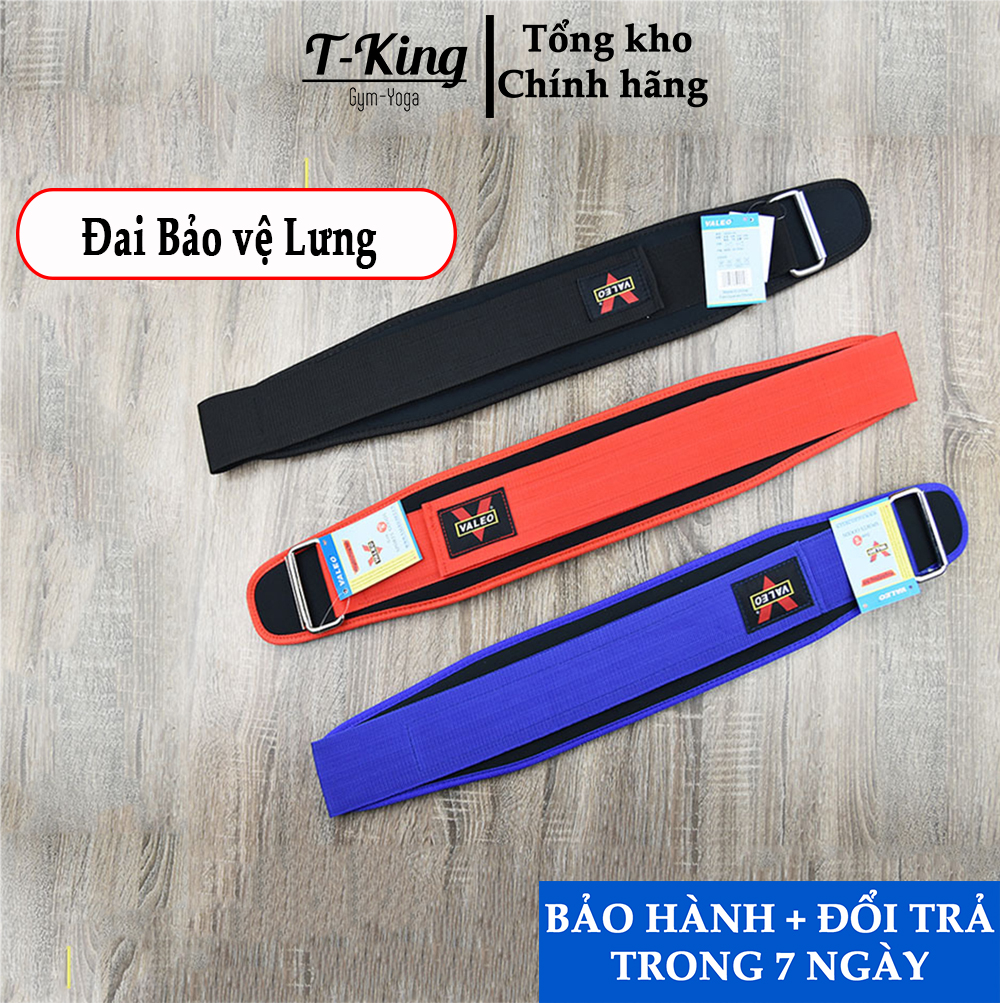 Đai Lưng Mềm Tập Gym VALEO, Phụ kiện Tập Gym chính hãng
